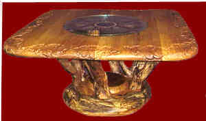 carved coffee table RE bentley