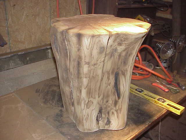 In process of removing dark accents..Red Cedar