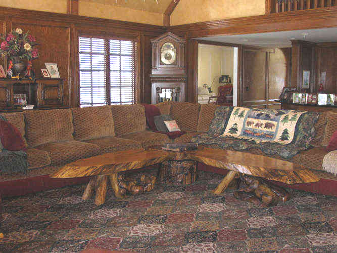 carved tables