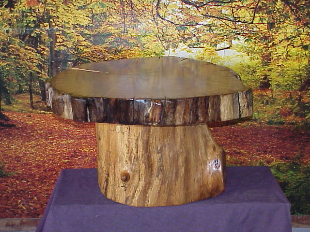 oak mushroom table
